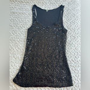 Sequined Tank Top